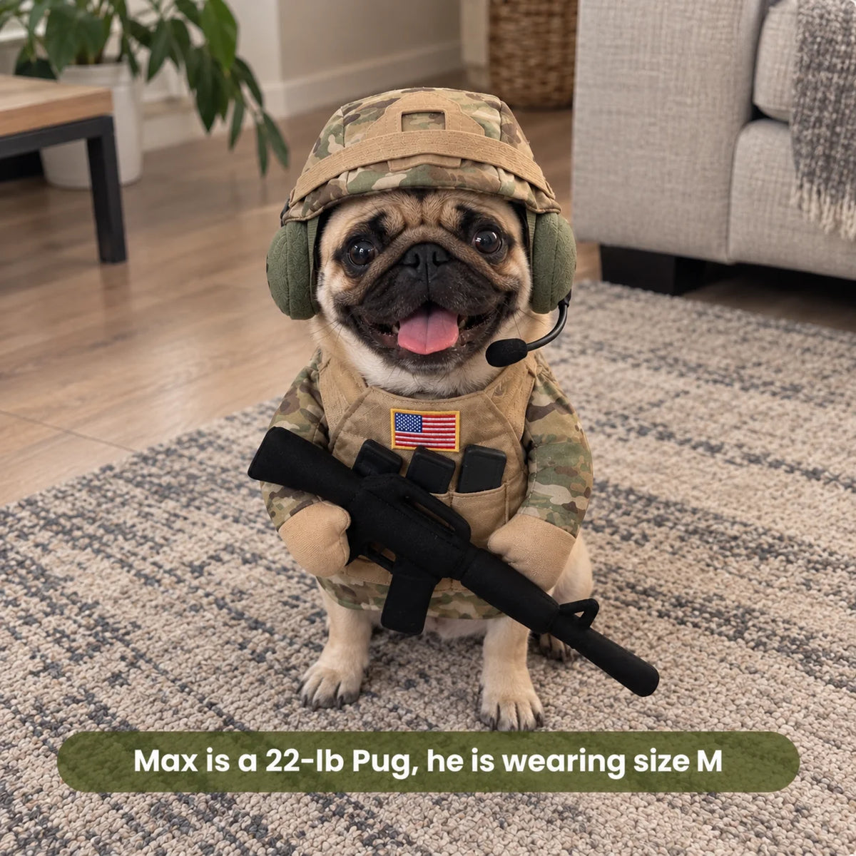 Furly™ - Paw Ops Soldier Outfit