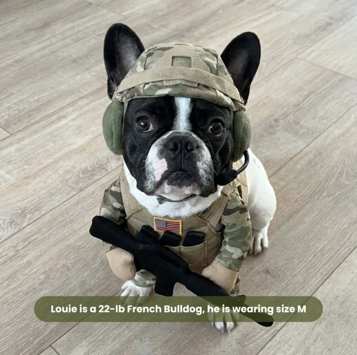 Furly™ - Paw Ops Soldier Outfit