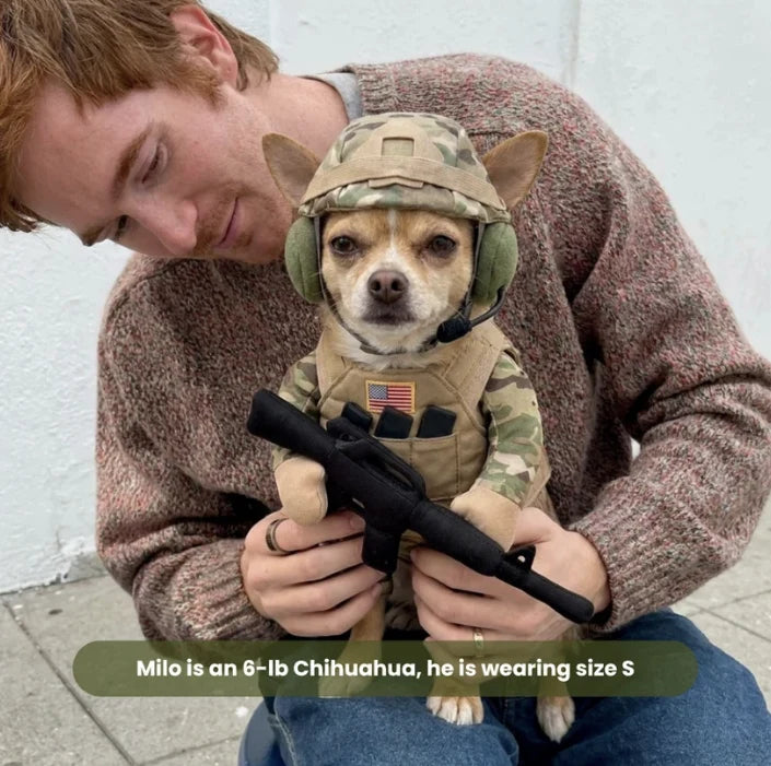 Furly™ - Paw Ops Soldier Outfit